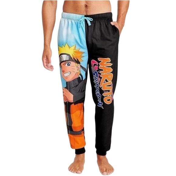 Naruto Other - NWT Naruto Shippuden Anime Kanji Lounge Pajama Pants